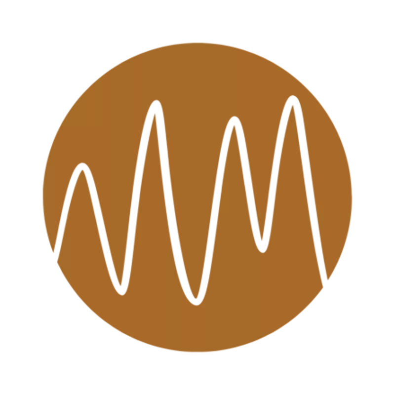 Brand circle scribble